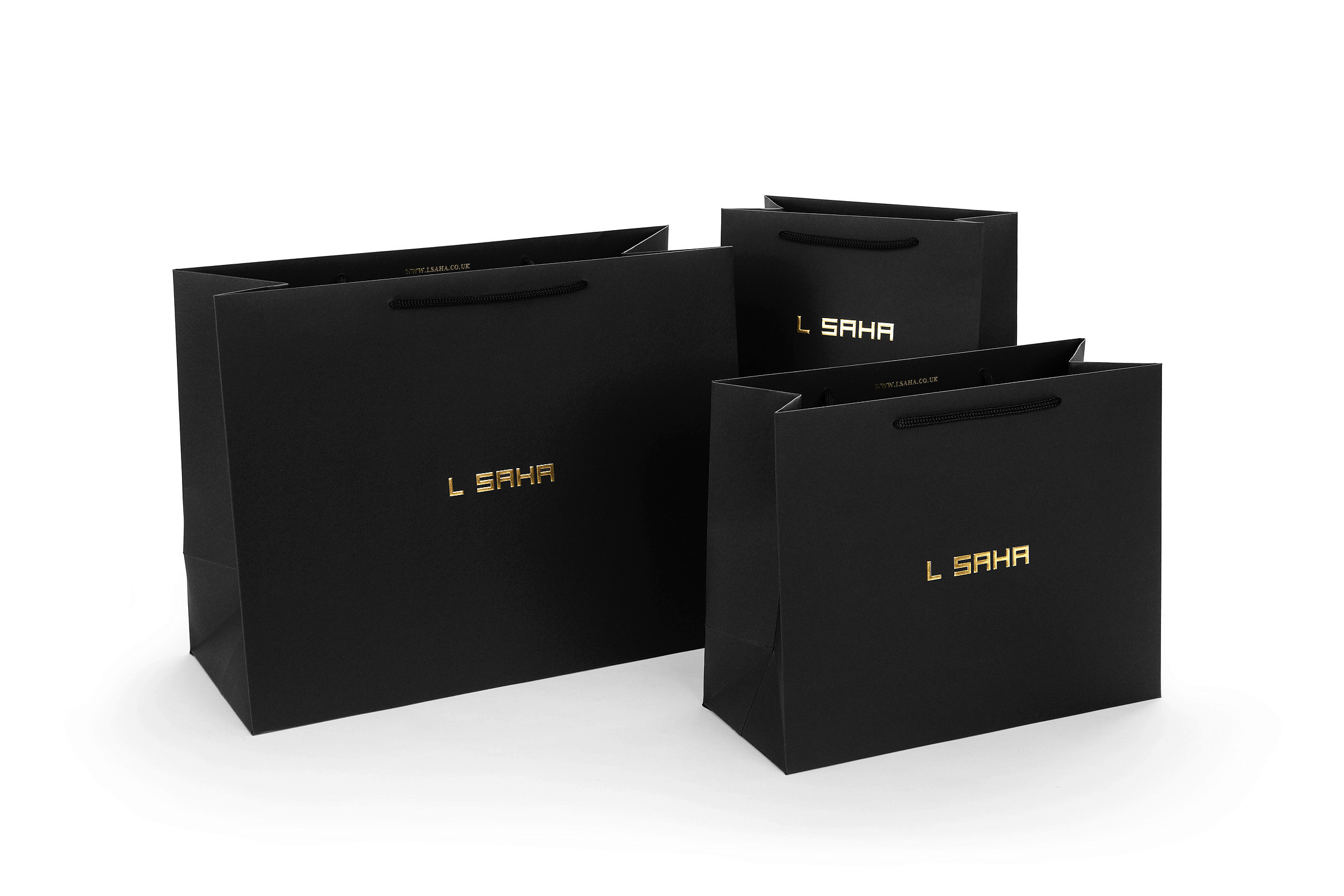 Rope Handle Luxury Paper Bag & Custom Design Options